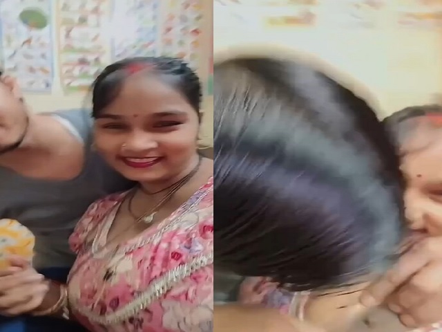 big boobs bhabhi romance with devar selfie